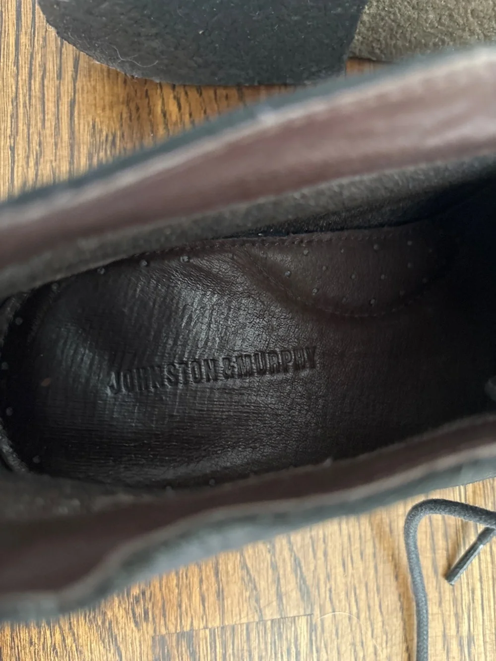 Johnson and Murphy boots